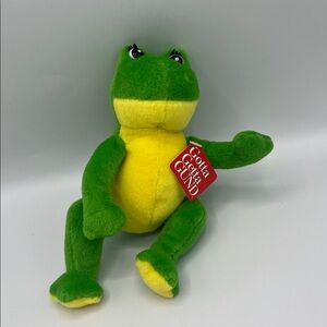 Gund Frog green plush stuffed animal toy